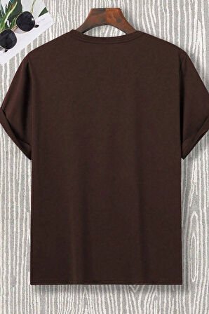 Erkek La California 1987 Baskılı Oversize Tshirt