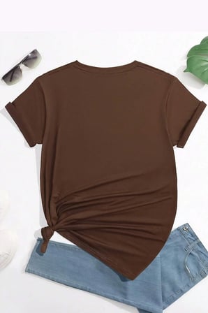 Unisex Hearts Baskılı Tasarım Tshirt
