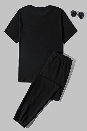 Uyguntarz Unisex Dreamer Baskılı Eşofman Takımı