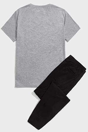 Uyguntarz Unisex Los Angles Baskılı Eşofman Takımı