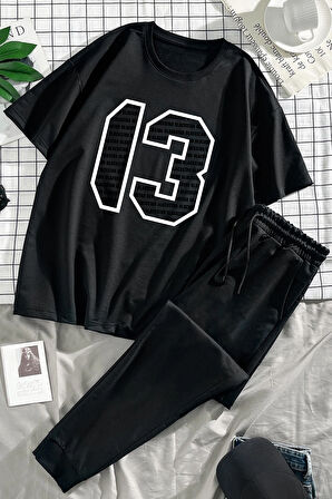 Uyguntarz Unisex 13 Baskılı Eşofman Takımı