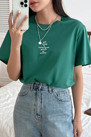 Uyguntarz Unisex The Power Of Baskılı Tasarım Tshirt
