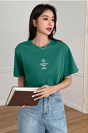 Uyguntarz Unisex The Power Of Baskılı Tasarım Tshirt