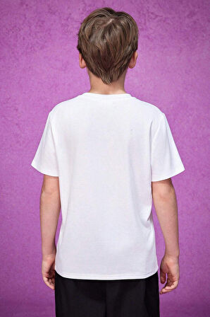 Uyguntarz Çocuk California Baskılı Pamuklu Tshirt