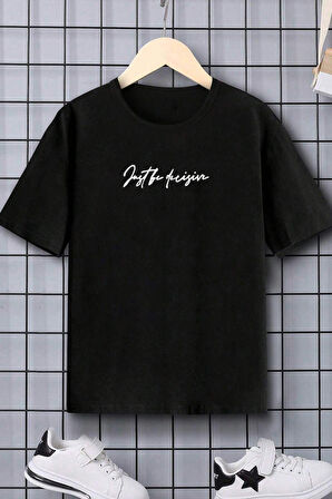 Uyguntarz Çocuk Challange Baskılı Pamuklu Tshirt