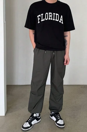 Unisex Florida Baskılı Tasarım Tshirt