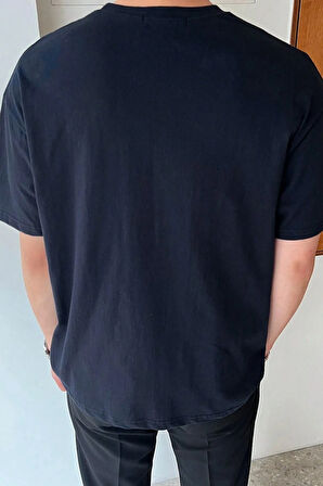 Uyguntarz Erkek Dreamer Baskılı Oversize Tshirt