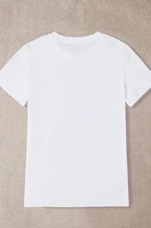 Unisex Milano Baskılı Oversize T-shirt