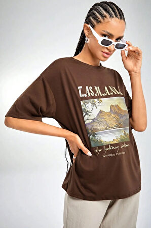 Sırt Baskılı Tasarım Tshirt