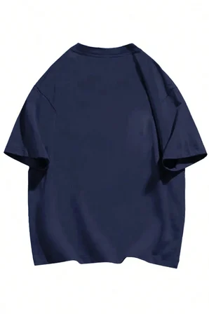 Unisex Special Agent Baskılı Oversize Tshirt