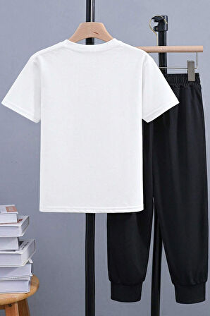 Uyguntarz Çocuk Joker Baskılı Alt - Üst Eşofman Takımı