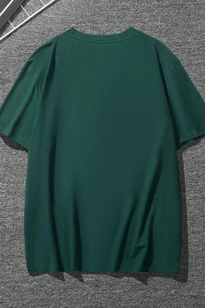 Unisex Special Agent Baskılı Oversize Tshirt