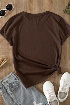 Uyguntarz Unisex Milano Baskılı Oversize T-shirt