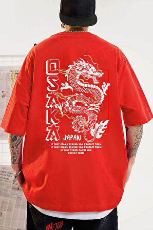Uyguntarz Unisex Osaka  Baskılı T-shirt