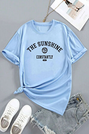 Uyguntarz Unisex The Sunshine Baskılı Tasarım Tshirt