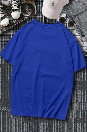Erkek Milano Baskılı Oversize Tshirt