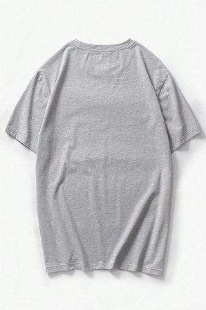 Erkek Milano Baskılı Oversize Tshirt