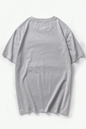 Erkek Milano Baskılı Oversize Tshirt