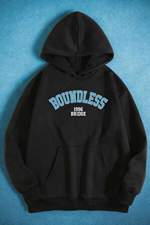 Uyguntarz Boundless 1996 Bridge Baskılı Oversize Sweatshirt