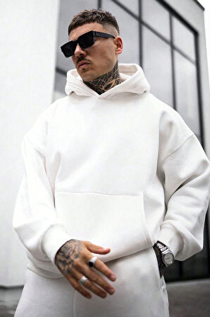 Uyguntarz Knowledge is Power Baskılı Oversize Sweatshirt