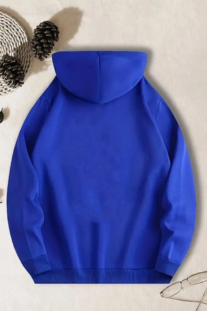 Iridescent Serendipity Baskılı Oversize Sweatshirt