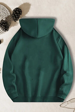 Uyguntarz Iridescent Serendipity Baskılı Oversize Sweatshirt