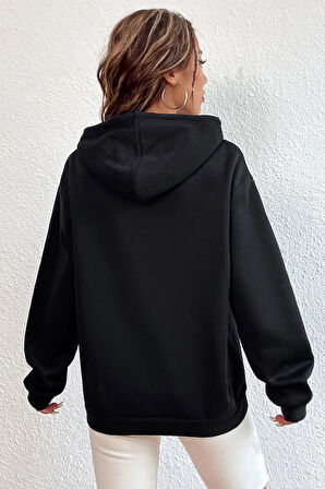 Uyguntarz Holiday Baskılı Unisex Oversize Sweatshirt