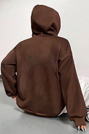 Uyguntarz Holiday Baskılı Unisex Oversize Sweatshirt