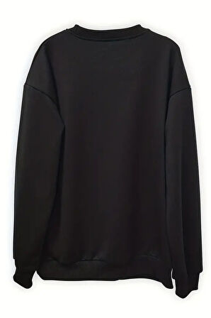 Uyguntarz Korku Karakterleri Baskılı Unisex Oversize Sweatshirt