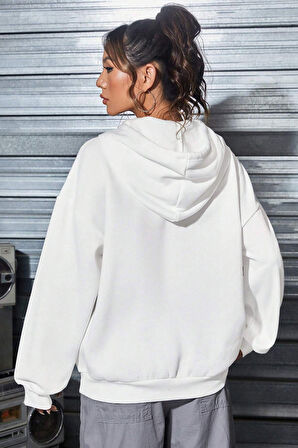 Uyguntarz Mood Baskılı Unisex Oversize Sweatshirt