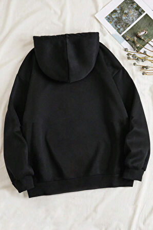 Uyguntarz Mood Baskılı Unisex Oversize Sweatshirt