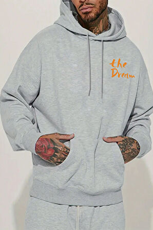 Uyguntarz The Dream Baskılı Unisex Oversize Sweatshirt