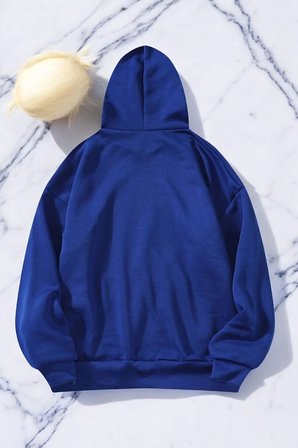 Blackstar 13 Baskılı Unisex Oversize Sweatshirt