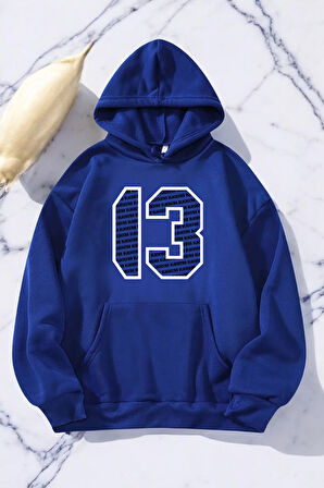 Uyguntarz Blackstar 13 Baskılı Unisex Oversize Sweatshirt