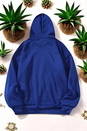 Orkide Tuval Baskılı Unisex Oversize Sweatshirt