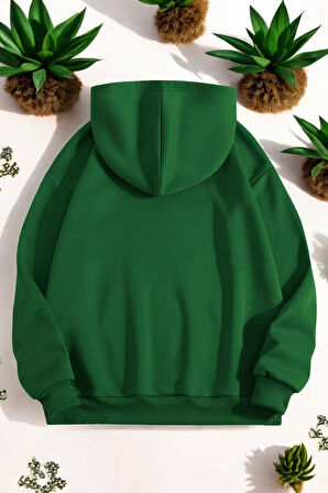 Uyguntarz Orkide Tuval Baskılı Unisex Oversize Sweatshirt