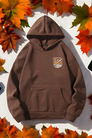 Uyguntarz Arizona Baskılı Unisex Oversize Sweatshirt