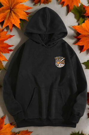 Uyguntarz Arizona Baskılı Unisex Oversize Sweatshirt