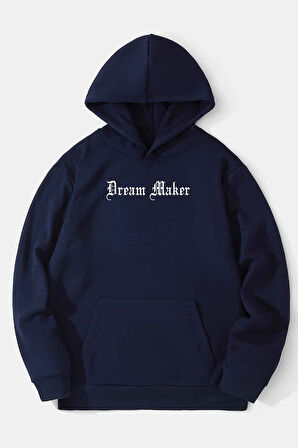 Uyguntarz Dream Maker Baskılı Unisex Oversize Sweatshirt