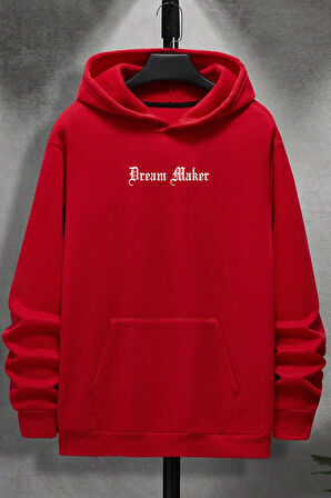 Dream Maker Baskılı Unisex Oversize Sweatshirt