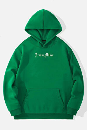 Uyguntarz Dream Maker Baskılı Unisex Oversize Sweatshirt
