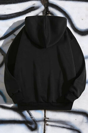 Uyguntarz Poster Baskılı Unisex Oversize Sweatshirt