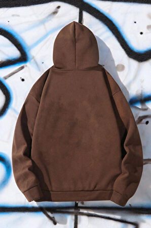 Uyguntarz Poster Baskılı Unisex Oversize Sweatshirt