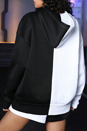 Uyguntarz Dream Always Baskılı Oversize Sweatshirt