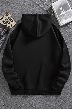 Uyguntarz Los Angles Baskılı Oversize Sweatshirt
