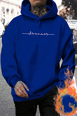 Uyguntarz Dreamer Baskılı Oversize Sweatshirt