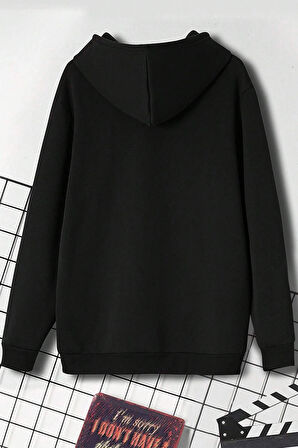 Uyguntarz Belive in Yourself Baskılı Oversize Sweatshirt