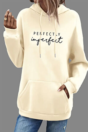 Uyguntarz Perfectly Baskılı Oversize Sweatshirt