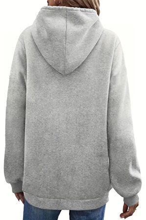 Uyguntarz Perfectly Baskılı Oversize Sweatshirt