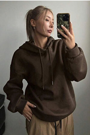 Uyguntarz Do What Baskılı Oversize Sweatshirt